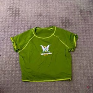 indie cutee crop top lightly worn